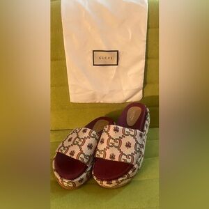 GUCCI slides. NWOT.